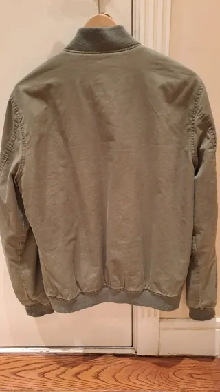 Cazadora Zara Man Verde Oliva Hombre