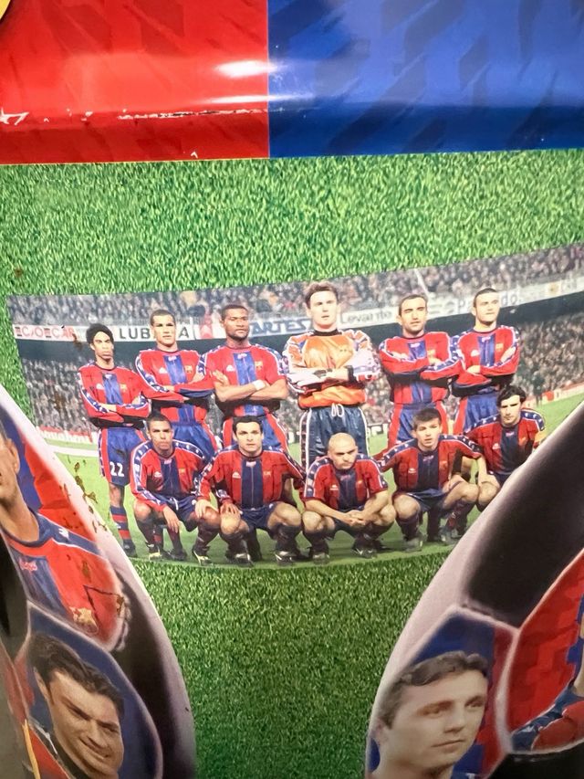 Cubo Metal FC Barcelona Almacenaje