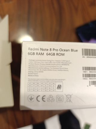 Xiaomi Redmi Note 8 Pro Azul (Pantalla Rota)
