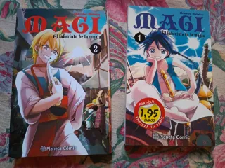 Manga "Magi: el laberinto de la magia" tomo 2