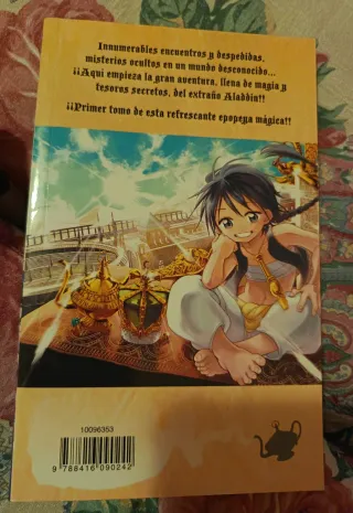 Manga "Magi: el laberinto de la magia" tomo 2