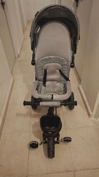 Triciclo Evolutivo Kinderkraft Gris