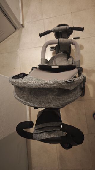 Triciclo Evolutivo Kinderkraft Gris