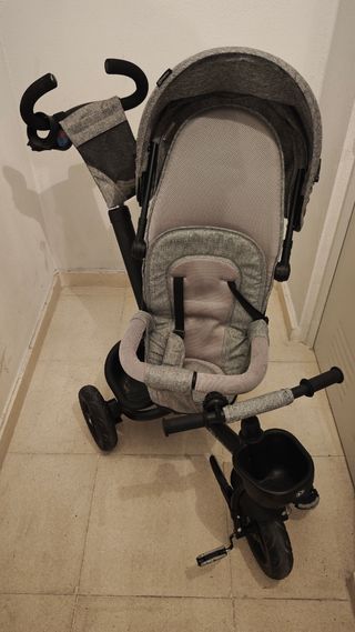 Triciclo Evolutivo Kinderkraft Gris