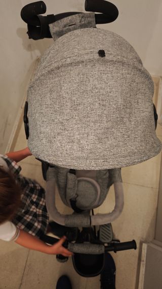 Triciclo Evolutivo Kinderkraft Gris