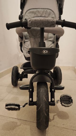 Triciclo Evolutivo Kinderkraft Gris