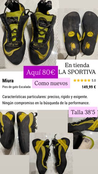 Set escalada: pies gato, casco, arnés, frontal