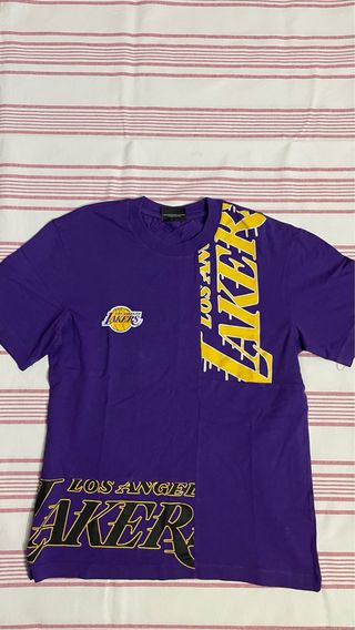 Camiseta Los Angeles Lakers Morada