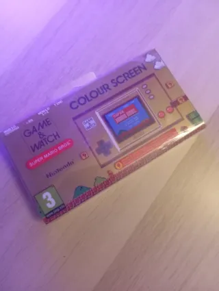 Nintendo Game & Watch Super Mario Bros. Dorado