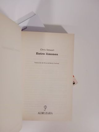 2 libros autoayuda Entre Limones y Come chocolate