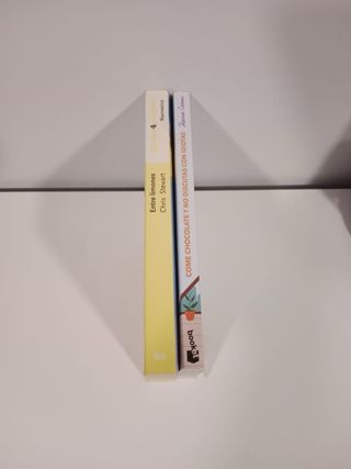 2 libros autoayuda Entre Limones y Come chocolate
