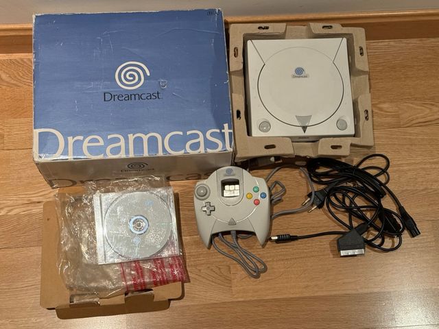 Consola Sega Dreamcast Blanca con Caja