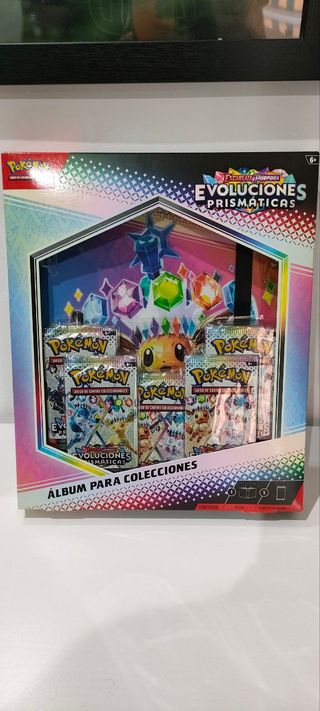 ALBUM BINDER EVOLUCIONES PRISMATICAS POKEMON TCG
