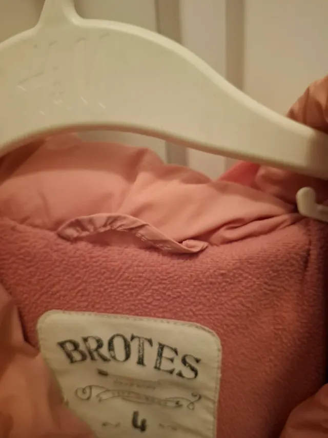 Chaqueta acolchada rosa + Regalo zapatillas