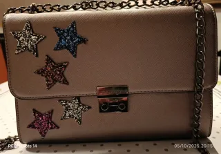 Borsa Carpisa Alba V.3 bronzo con 5 stelle glitter