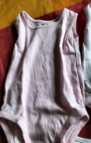 Set 6 body neonata cotone