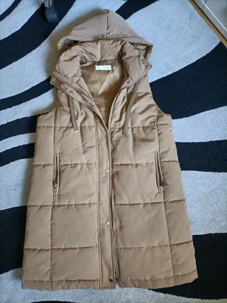 Chaleco Sfera Mujer Beige/Marrón