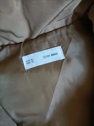 Chaleco Sfera Mujer Beige/Marrón