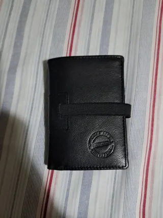 Cartera monedero negra