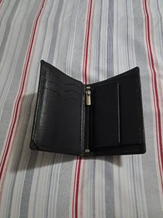 Cartera monedero negra