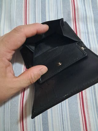 Cartera monedero negra