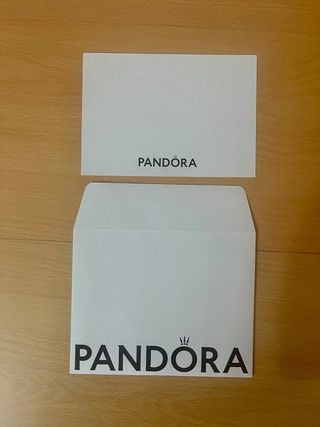 Tarjetas y Sobres Pandora (2+2)