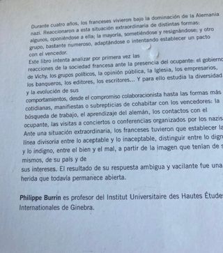 Francia bajo la ocupacion nazi / France under N...