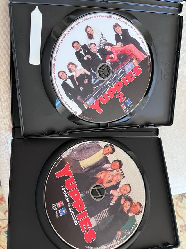 DVD Yuppies 1 e Yuppies 2 - Commedia Italiana