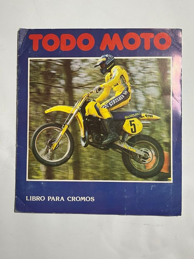 Álbum Libro de Cromos TODO MOTO