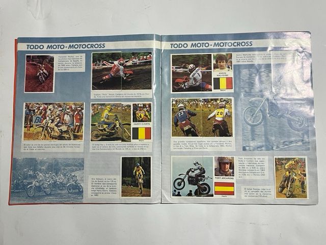Álbum Libro de Cromos TODO MOTO