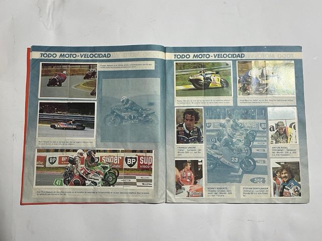 Álbum Libro de Cromos TODO MOTO