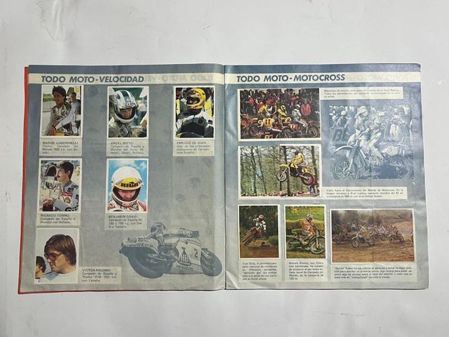 Álbum Libro de Cromos TODO MOTO