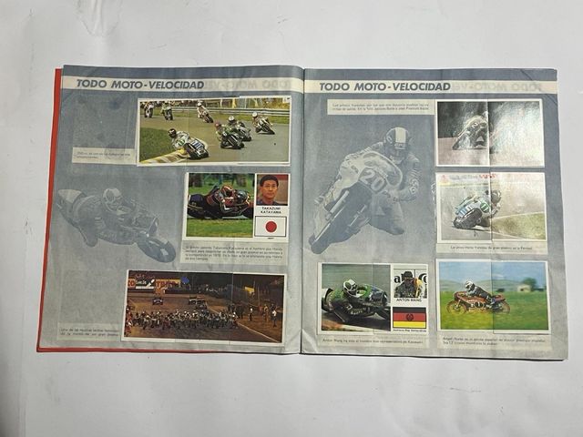 Álbum Libro de Cromos TODO MOTO