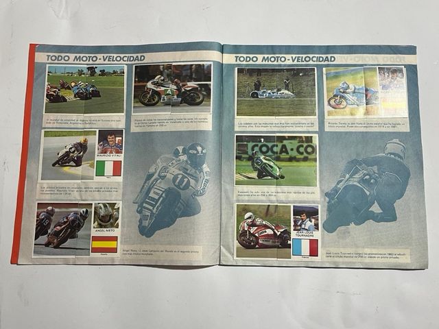 Álbum Libro de Cromos TODO MOTO