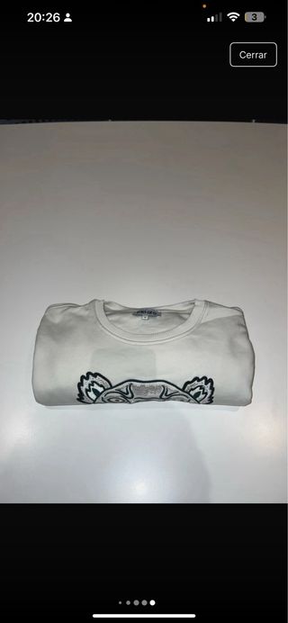 Sudadera Kenzo Paris Tigre Talla S