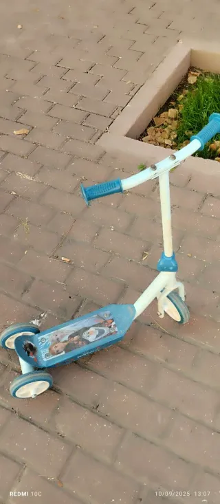 Patinete infantil 3 ruedas Frozen