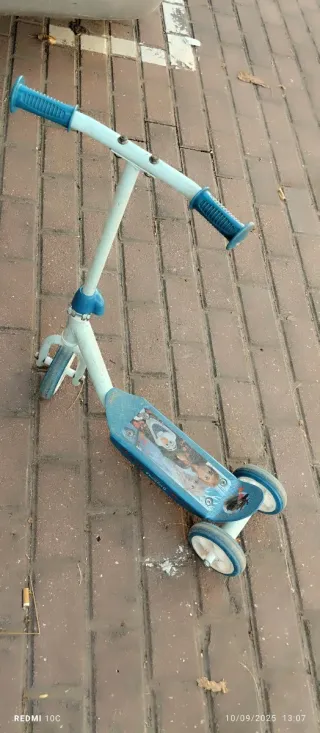 Patinete infantil 3 ruedas Frozen