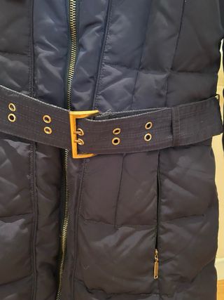 Plumífero de Zara azul marino 