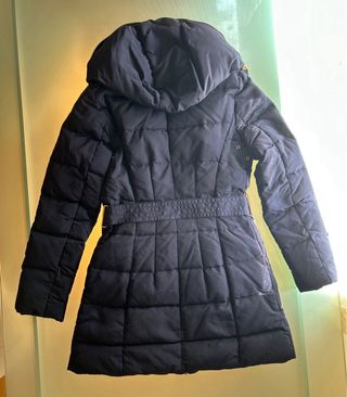 Plumífero de Zara azul marino 