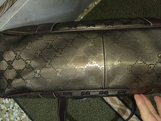 Borsa Gucci originale marrone/oro