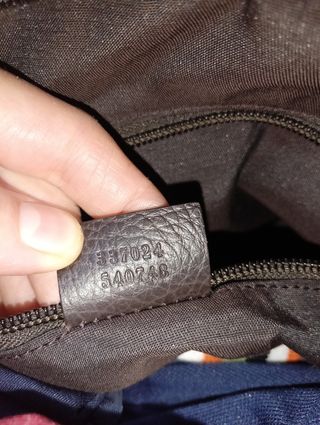 Borsa Gucci originale marrone/oro