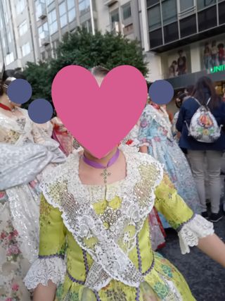 Vestido Traje de Fallera Niña 9 Años