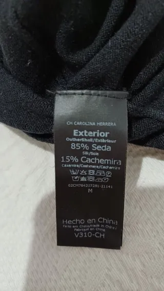 Jersey Carolina Herrera Negro