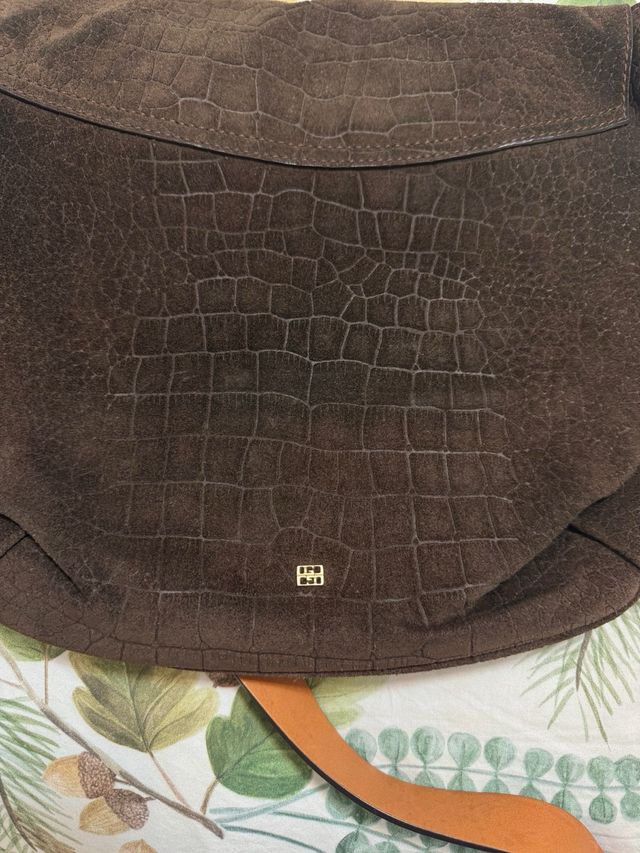 Bolso Gloria Ortiz marrón ante