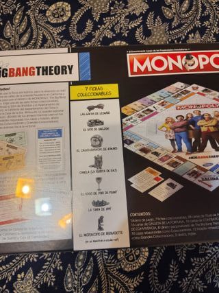 Monopoly The Big Bang Theory Juego Mesa