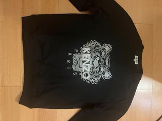Sudadera Kenzo Paris Negra Talla M