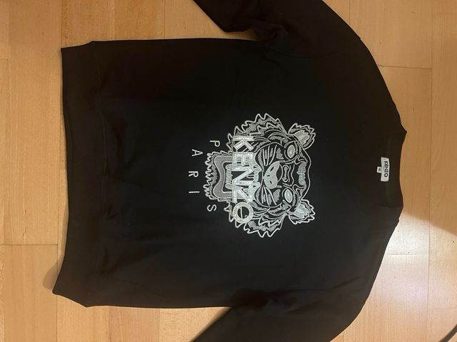 Sudadera Kenzo Paris Negra Talla M