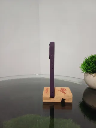 Funda Silicona iPhone 16 Pro Morado