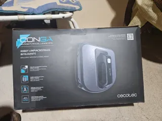 Robot Limpiacristales Conga WINROBOT 970 en su caj