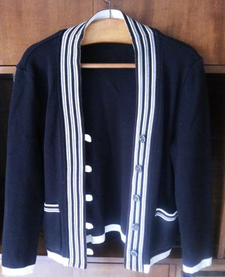 Chaqueta azul T L